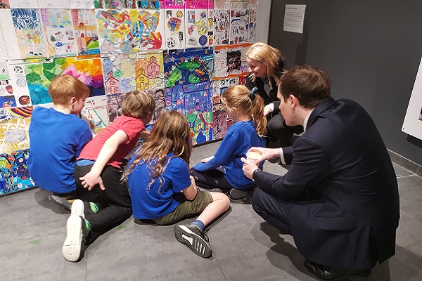 Official opening for innovative schools’ art exhibition - Wandsworth Borough Council