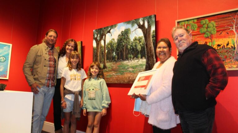 In pictures: Bunbury Regional Art Gallery opens Noongar Country 2022 art exhibition  | The West Australian