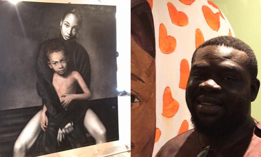 Kwame Osa holds ‘I See You’ art exhibition