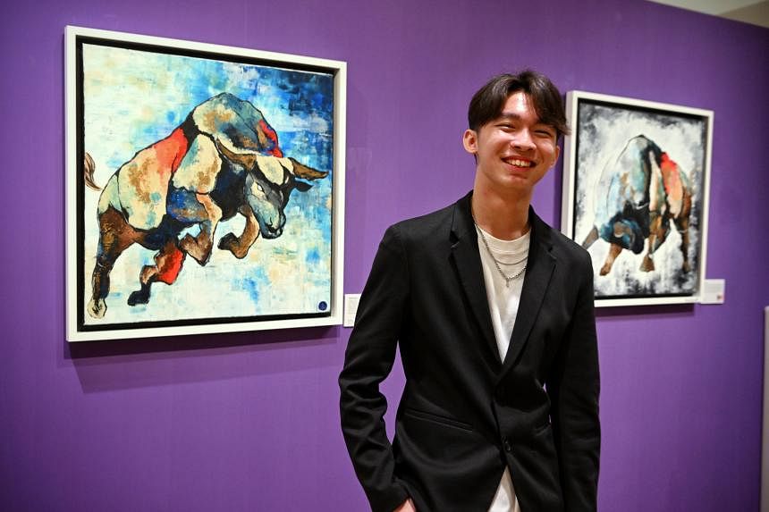 Art exhibition spearheaded by 17-year-old aims to raise over $100k for ST School Pocket Money Fund