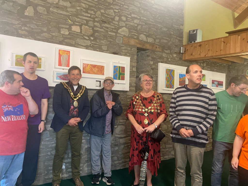 Glasallt Fawr residents celebrate work with art exhibition | South Wales Guardian