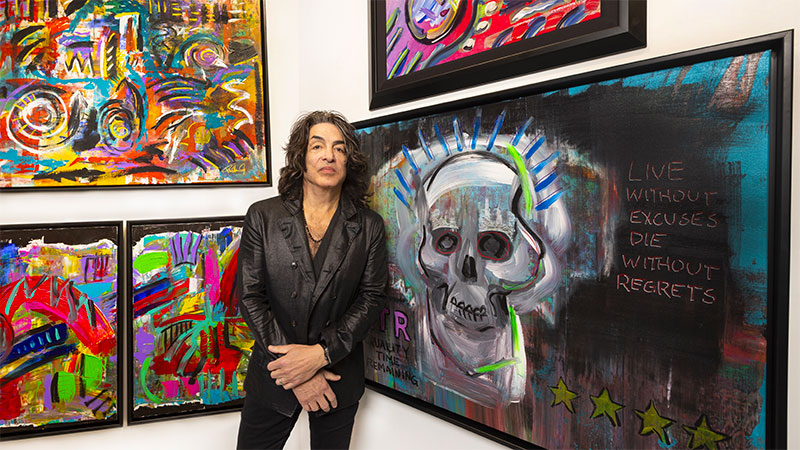 Paul Stanley announces The Butler Institute of American Art exhibition - The Music Universe