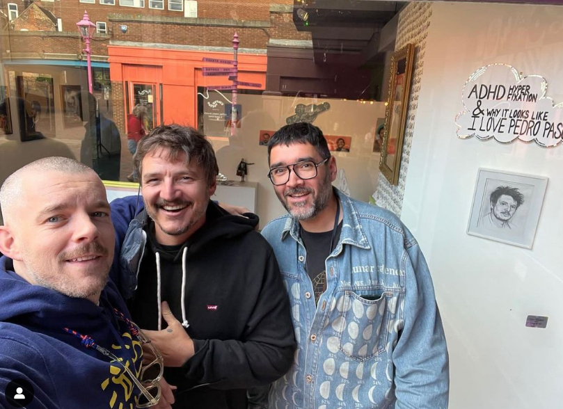 Pedro Pascal turns up to Pedro Pascal-themed art exhibition in Margate | The Independent