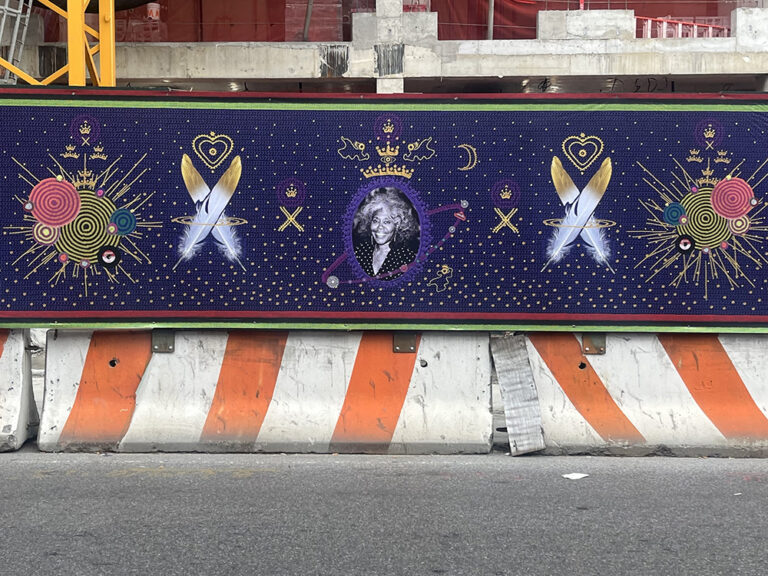 National Black Theatre, ArtBridge, Ray & LMXD Unveil 500-Foot-Long Public Art Exhibition in Harlem with Artist, Xenobia Bailey | GothamToGo