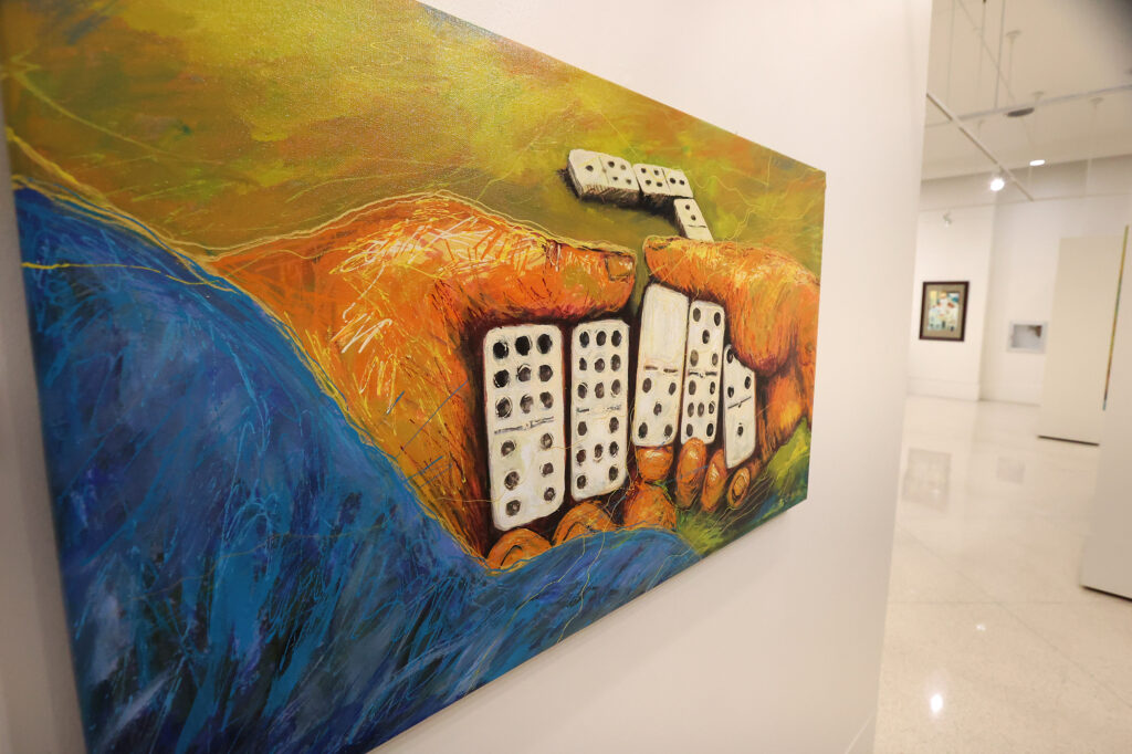 Pictures: Hispanic Heritage Month art exhibition at Orlando City Hall