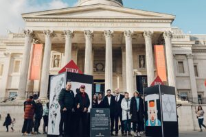 Iconic London locations host Israeli art exhibition commemorating 7th October terror